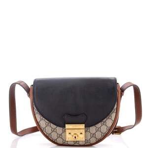 Gucci Padlock Saddle Shoulder Bag Gg #228495G18B